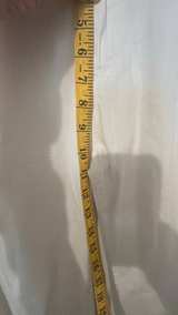 Peach Love White Side Split Bell Bottom Jeans - Image 4