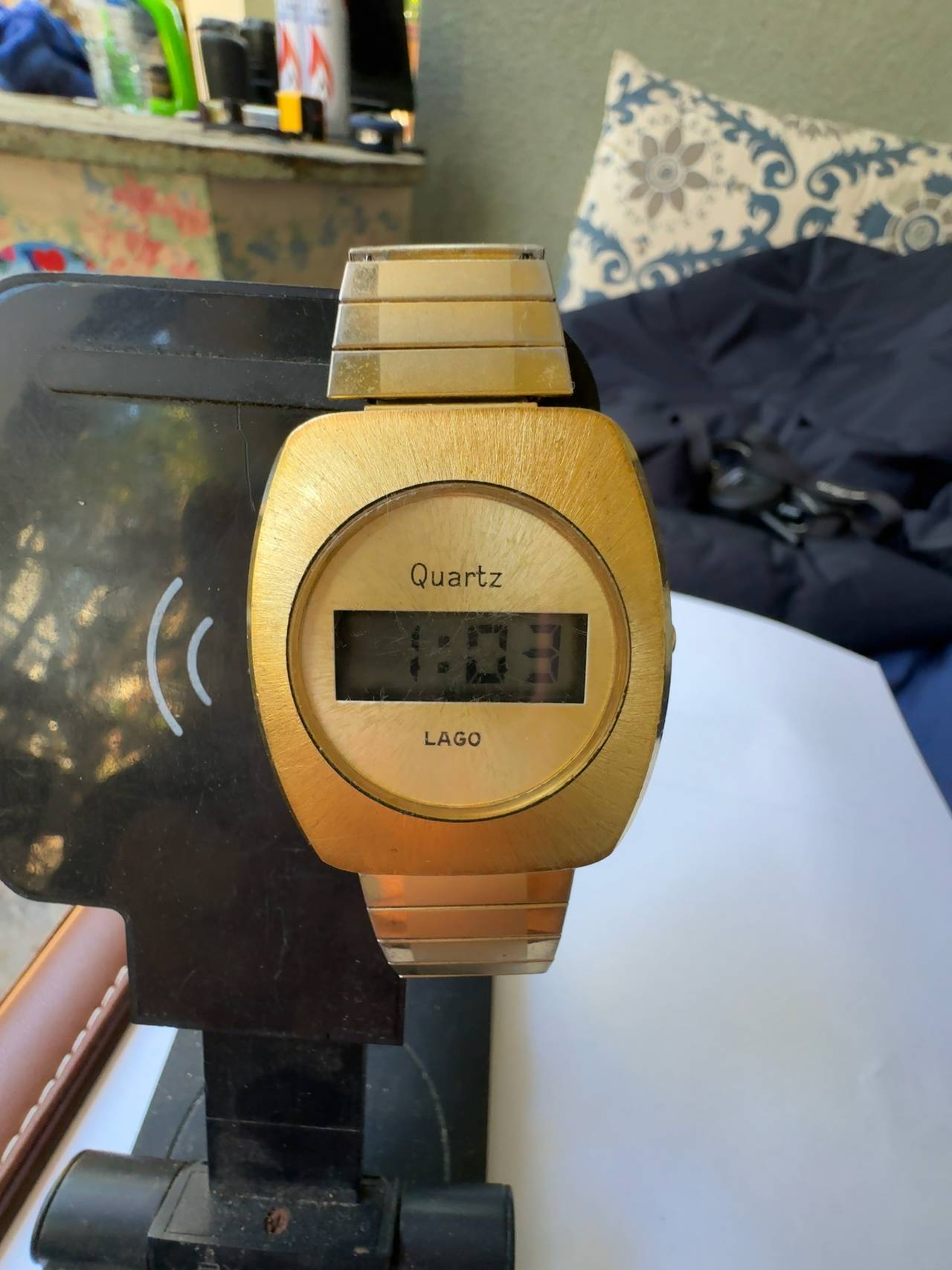 Instar Solid State Men's Digital LCD Watch