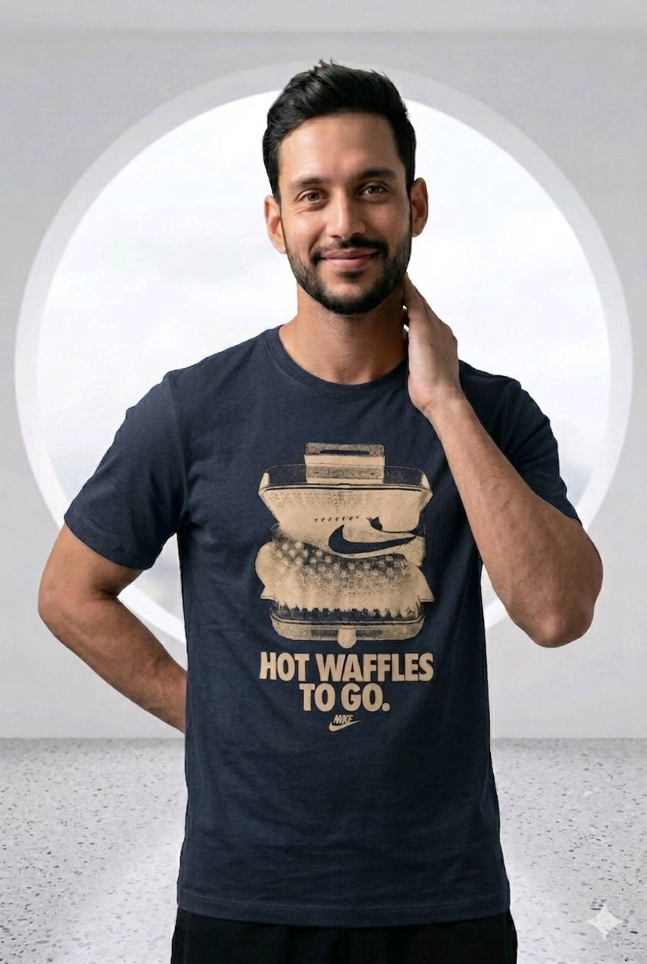 Men's Nike Hot Waffles To Go T-Shirt New sz X-Large
