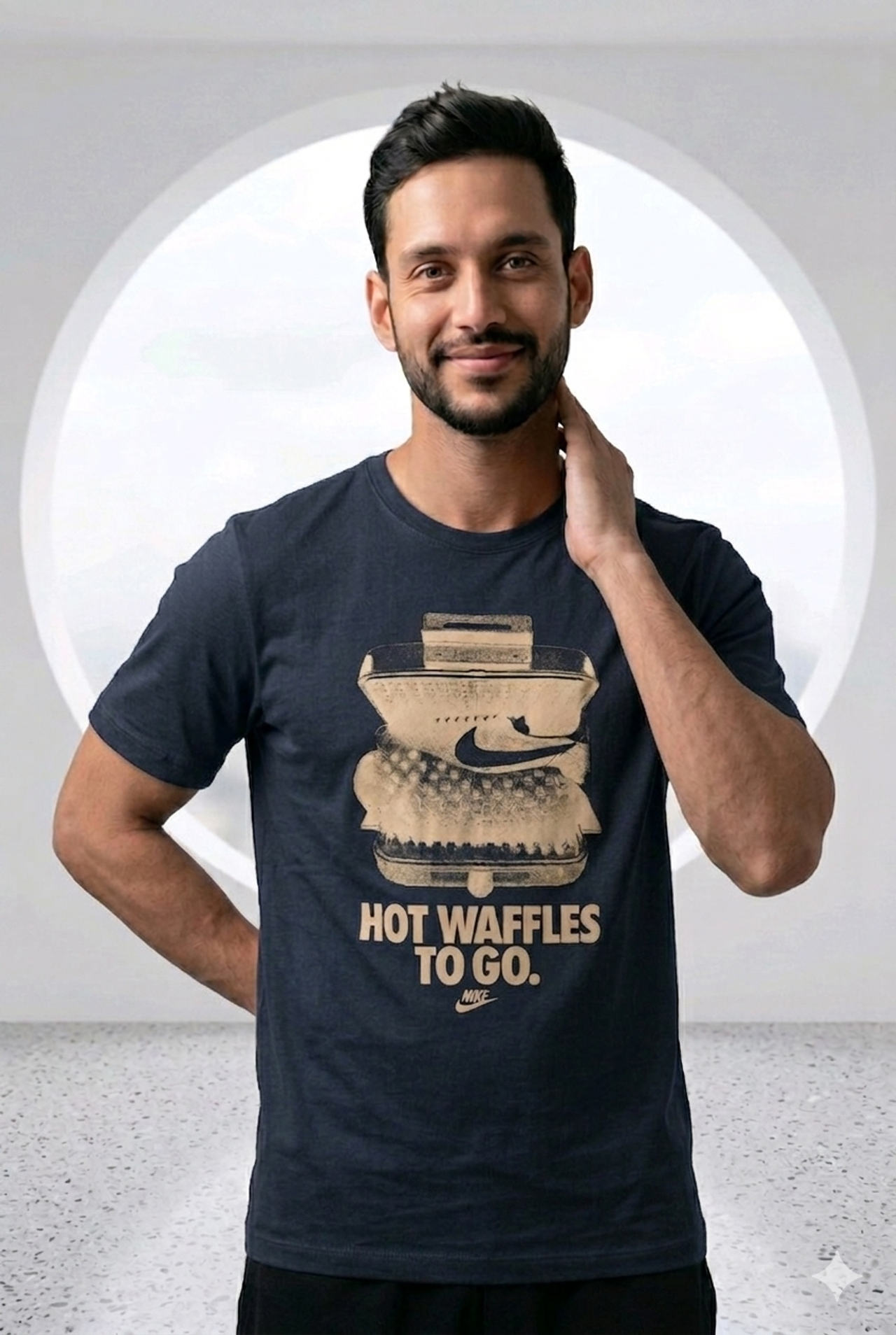 Men's Nike Hot Waffles To Go T-Shirt New sz X-Large