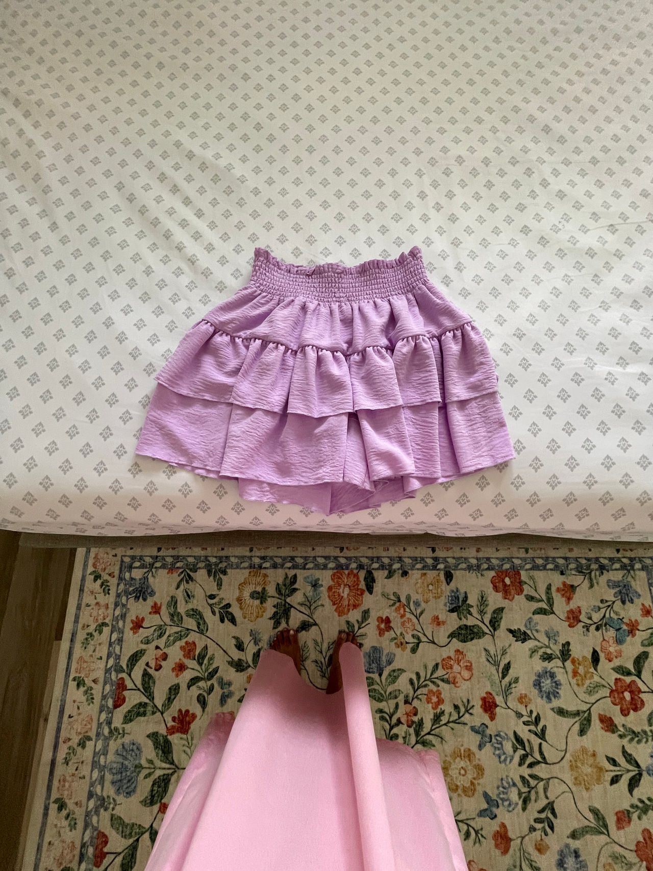 Ruffle Tiered Shorts