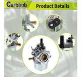 Carbhub 801396 Carburetor for 801233 801255 Snowblower Thrower Toro CCR2400 - Image 4