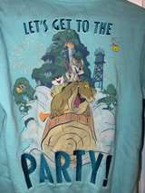 Disney Tiana Bayou Adventure Blue Hoodie XS - Image 7