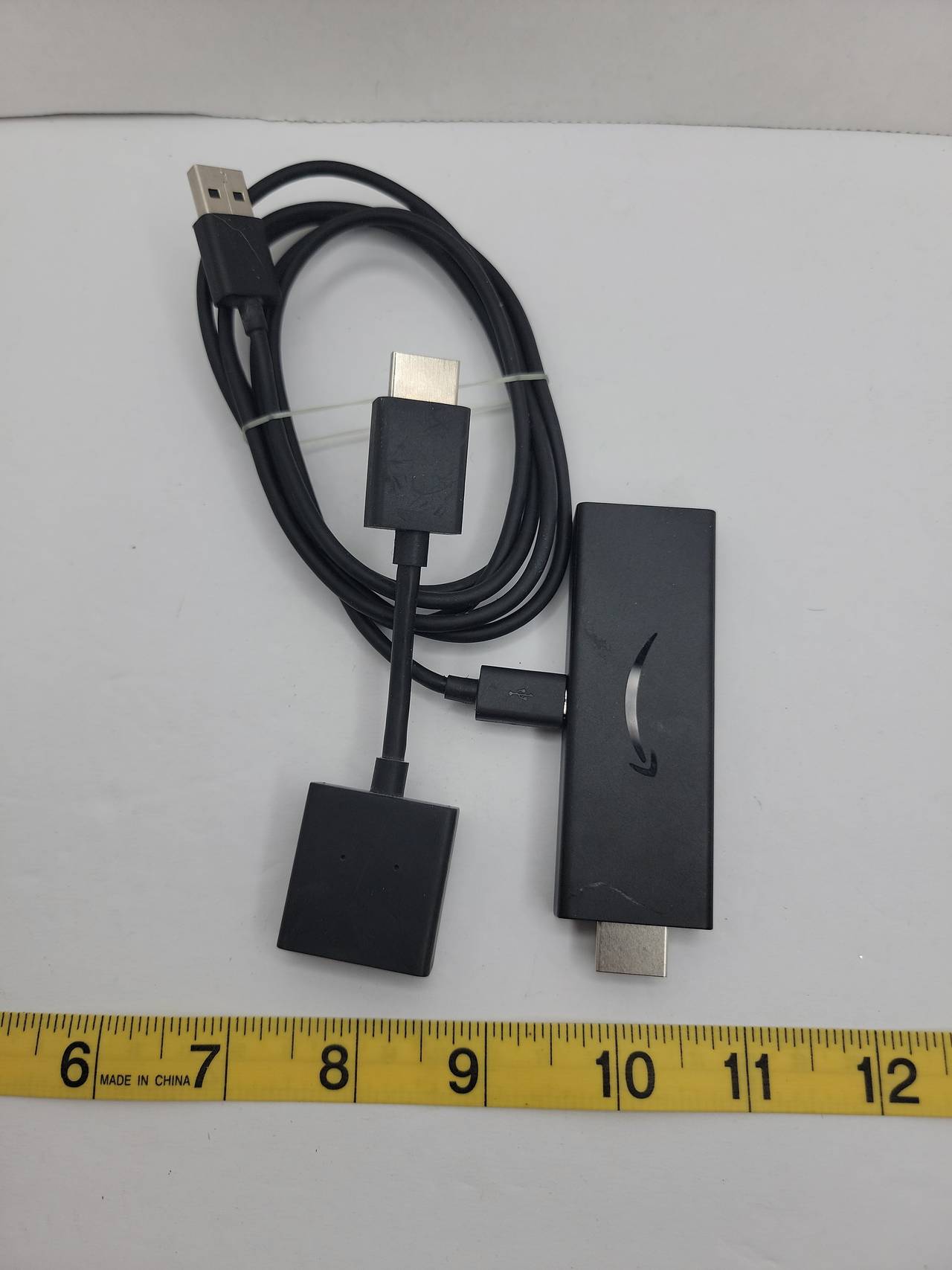 Amazon Fire TV Stick 4K with HDMI Extender and Power Cable