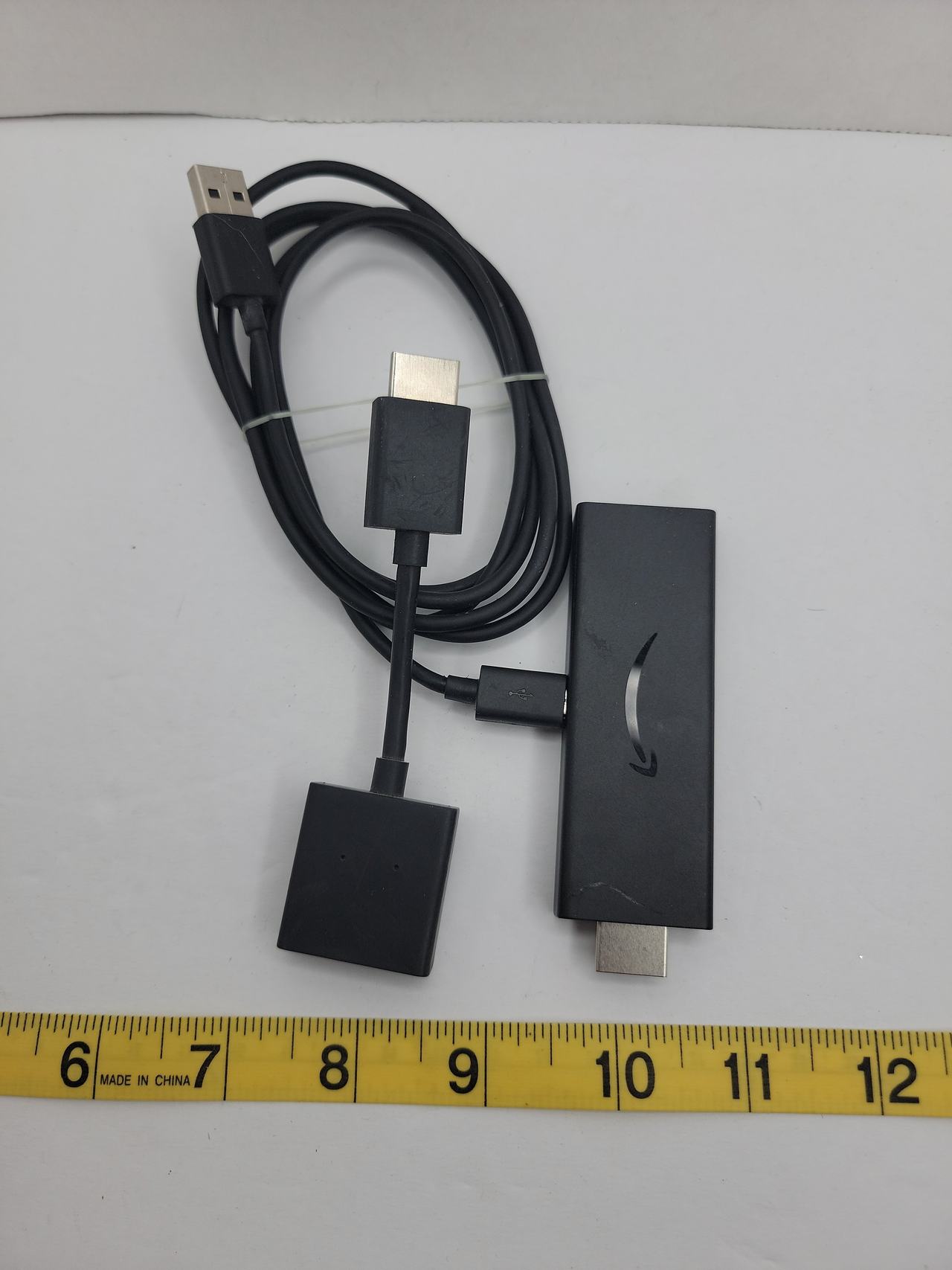 Amazon Fire TV Stick 4K with HDMI Extender and Power Cable