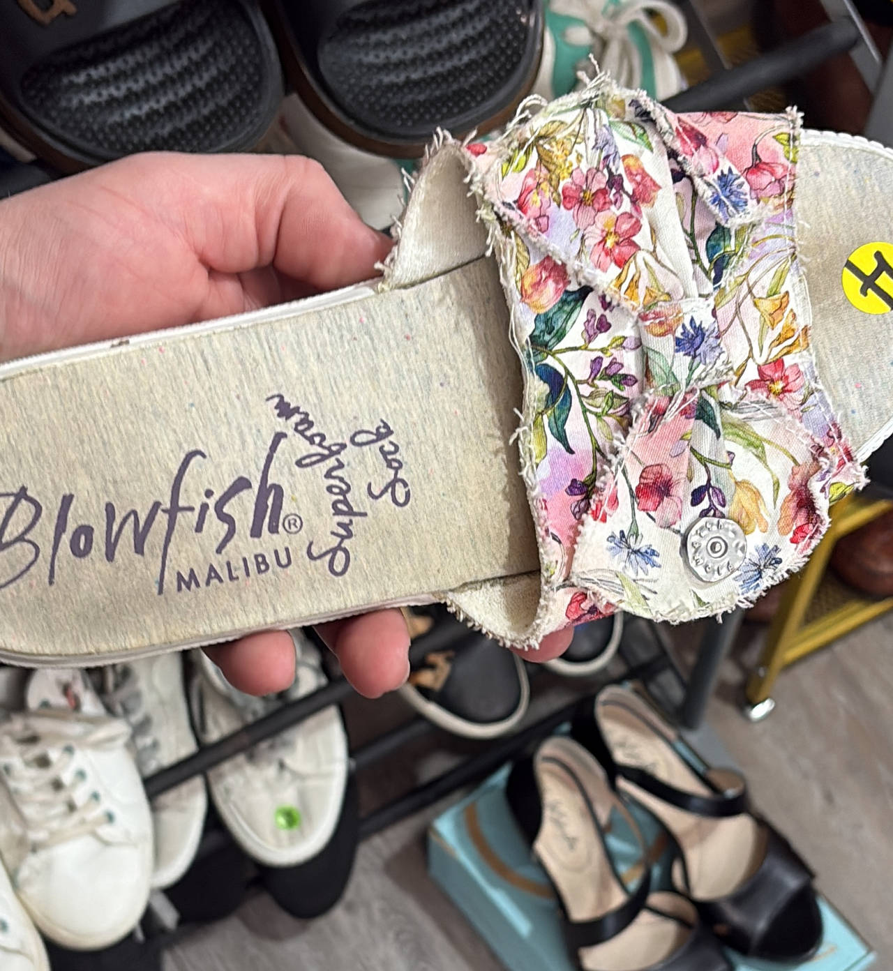 Blowfish Malibu Marge Floral Slide Sandal