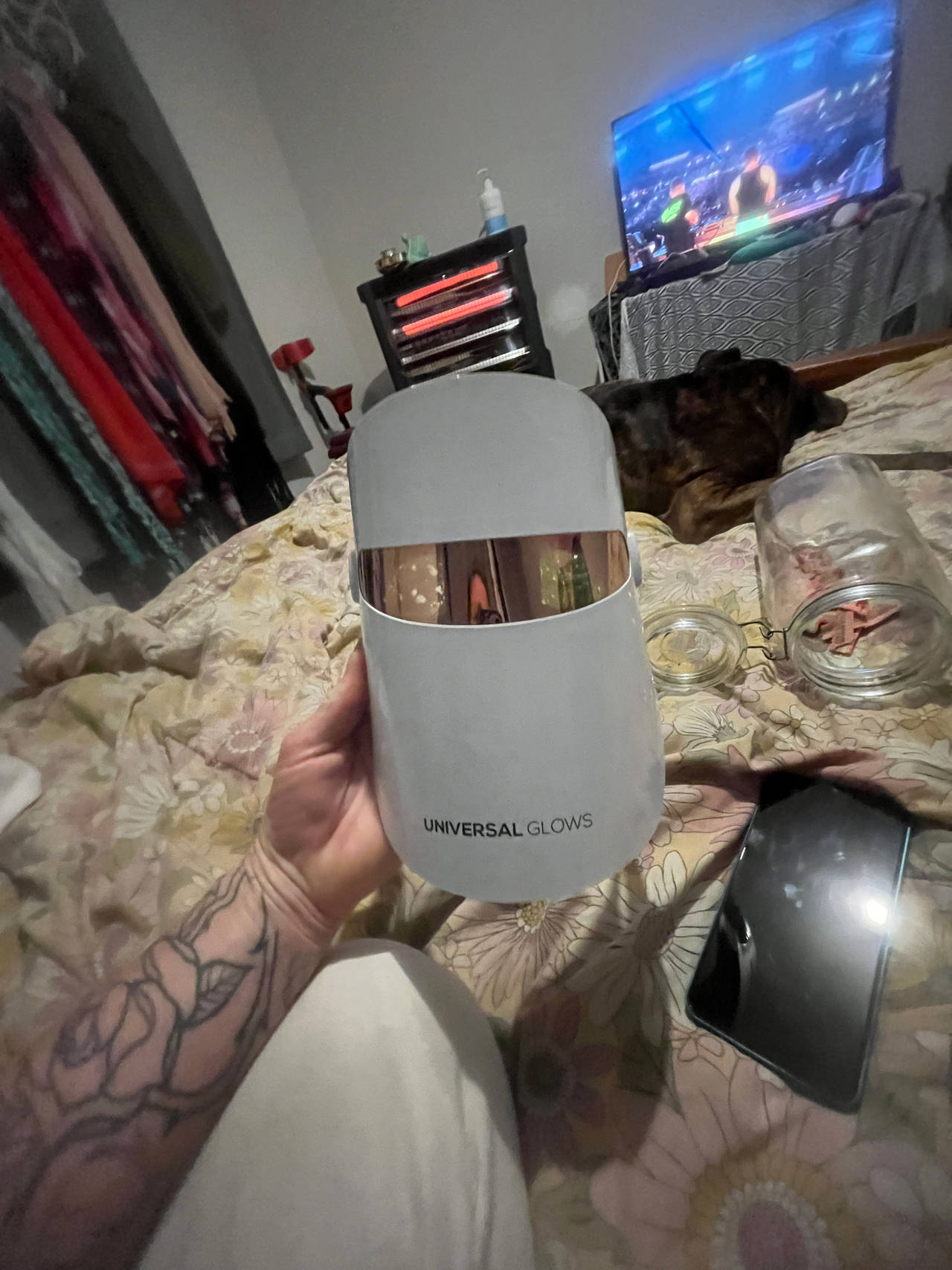 Universal Glows LED Face Mask