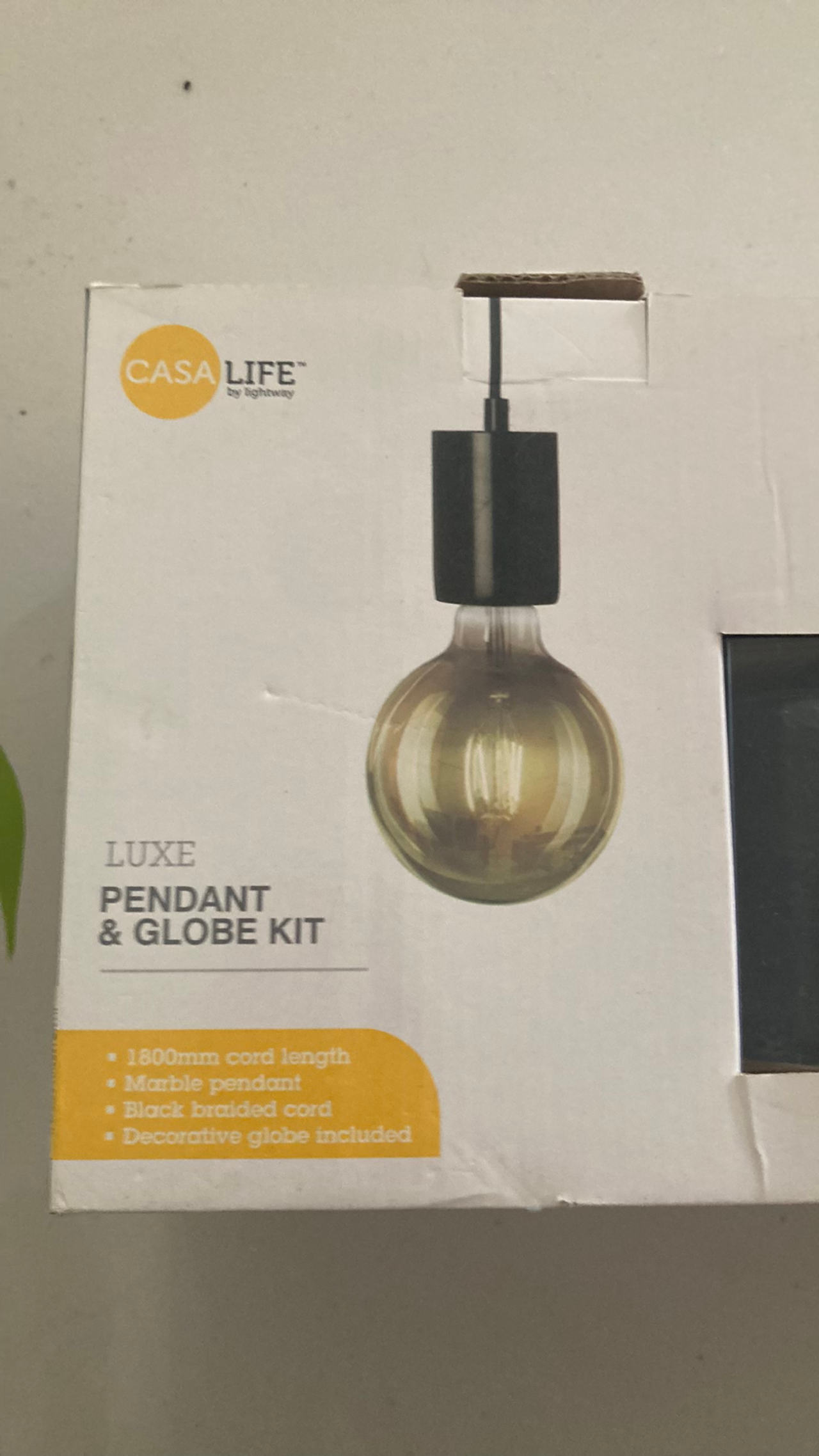 Casa life pendant/globe kit x3