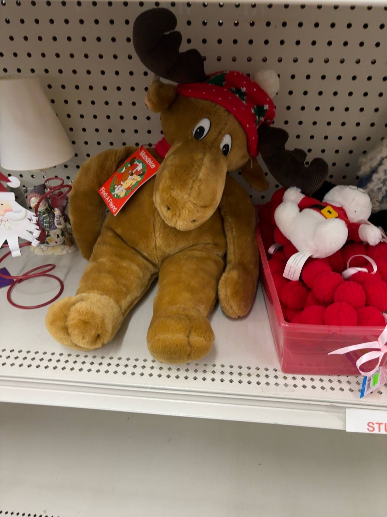 Commonwealth Moostletoe Moose Plush Toy