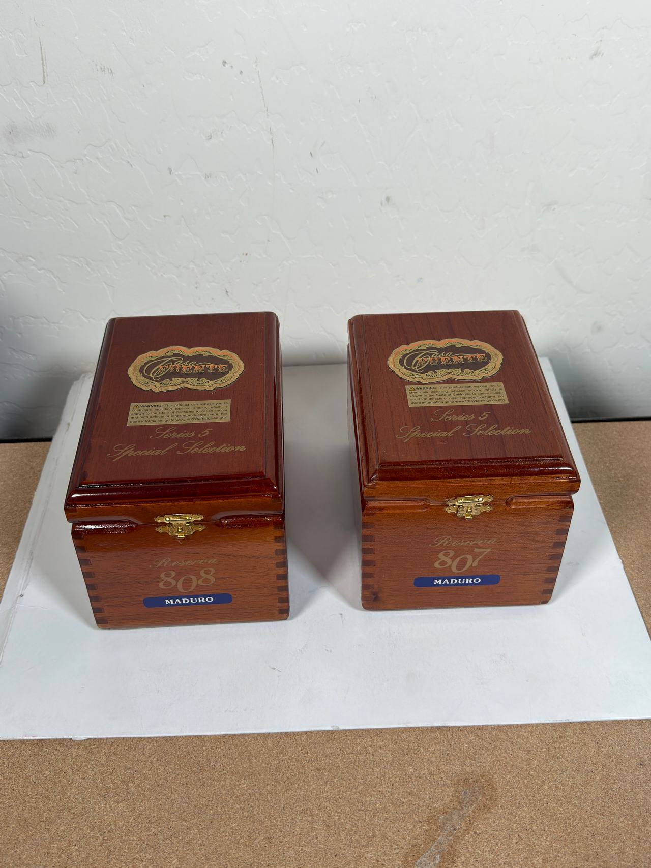 Arturo Fuente Series 5 Special Selection Cigar Boxes