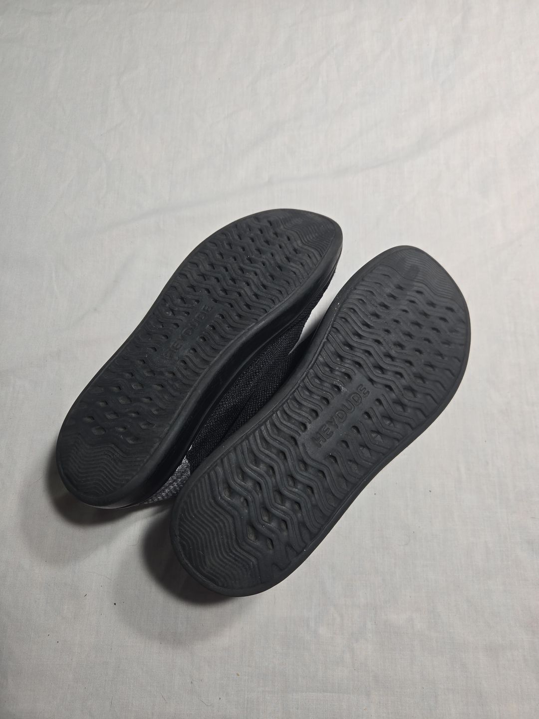 Hey Dude Wally Sox Black NWOT size 8W