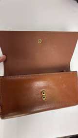 Fossil Leather Flap Clutch Wallet - Image 3