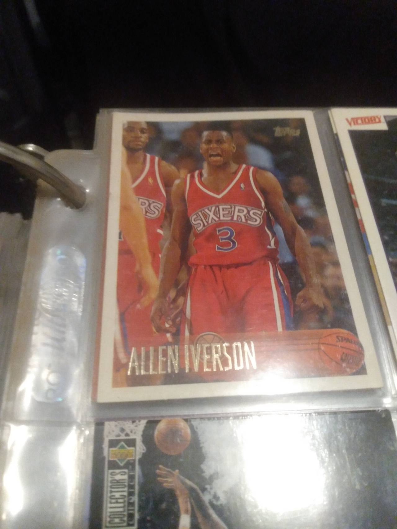 1996-97 Topps Allen Iverson #171 Rookie Card