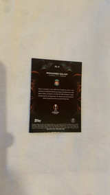 Topps Chrome UEFA Golazo Mohamed Salah Soccer Card - Image 2