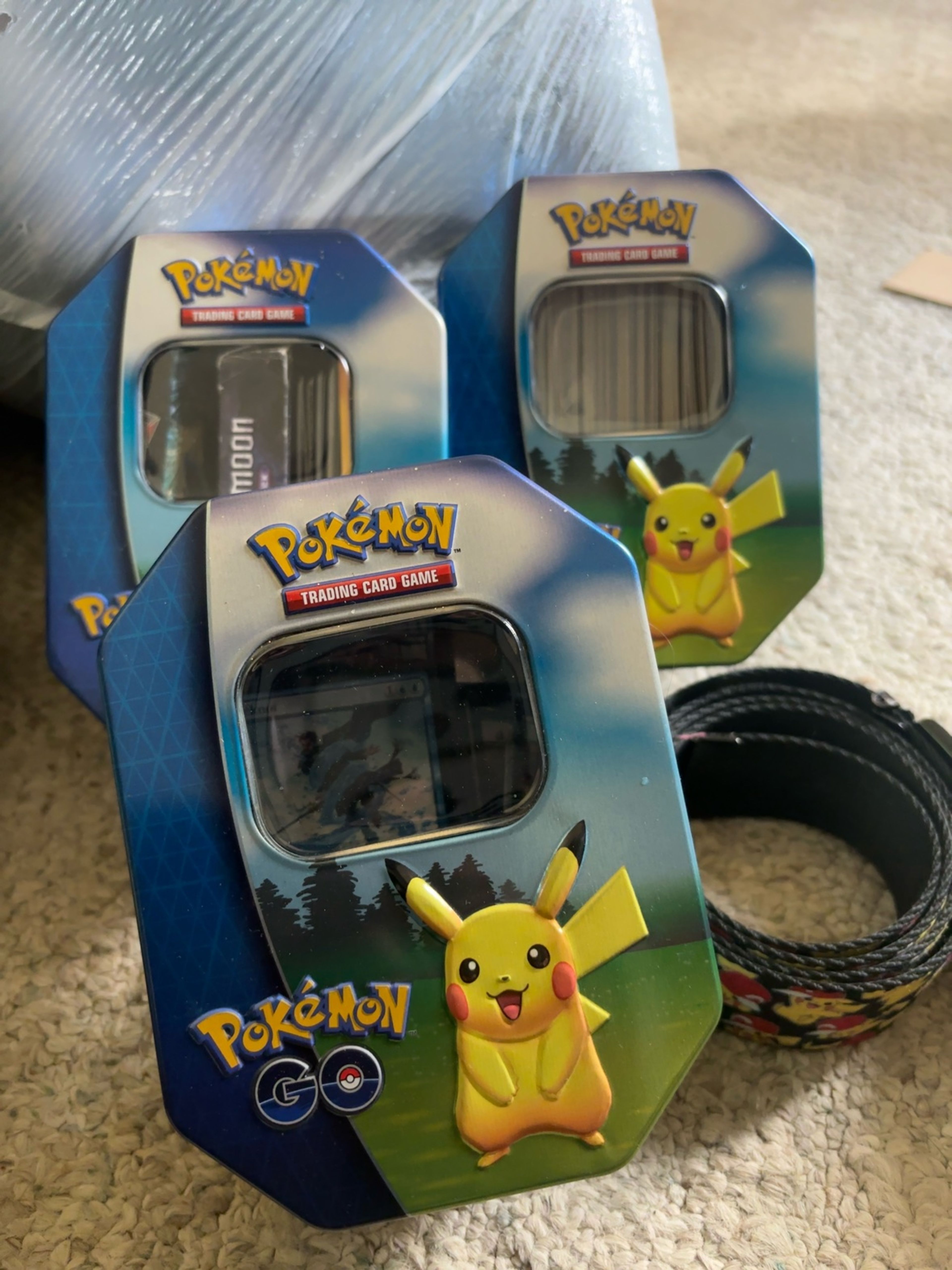 Pokemon GO Pikachu Collectible Tin