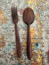 Wood Spoons, Forks Cutlery and Salad Hands - Image 7