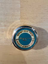 Vintage Remington Safety Always Rules Pin small pocket measuring tape - Image 1