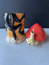 1993 Vintage Warner Bros. Studio Store Wile E. Coyote ACME Rocket Cookie Jar - Image 2