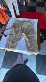 Ann Taylor Khaki Linen Blend Cargo Pants - Image 5
