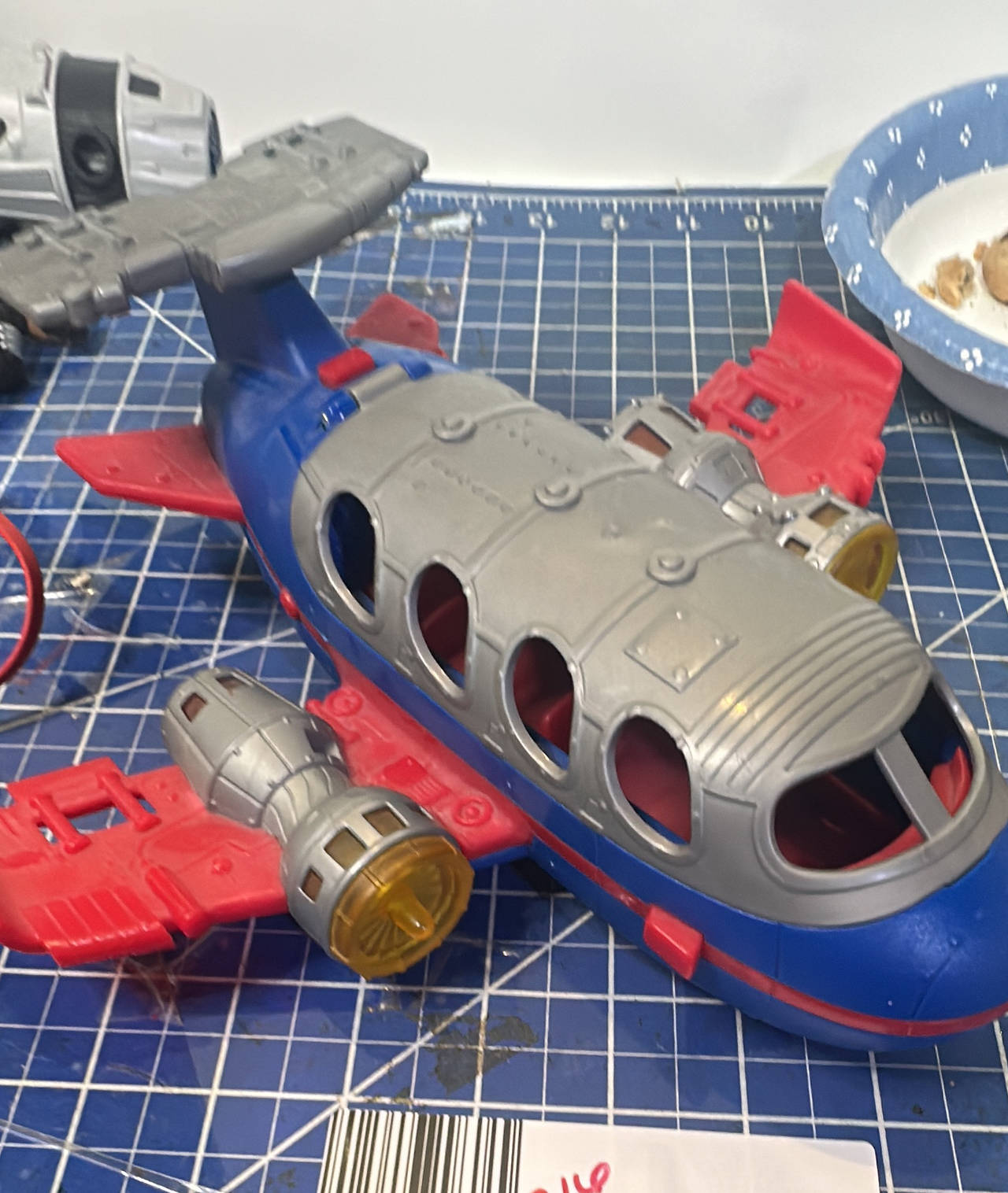 Fisher-Price Imaginext Rescue City Jumbo Jet vtg 2013. 215