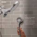 Moen Gibson Matte Black Tub/Shower Faucet with Handshower - Image 5