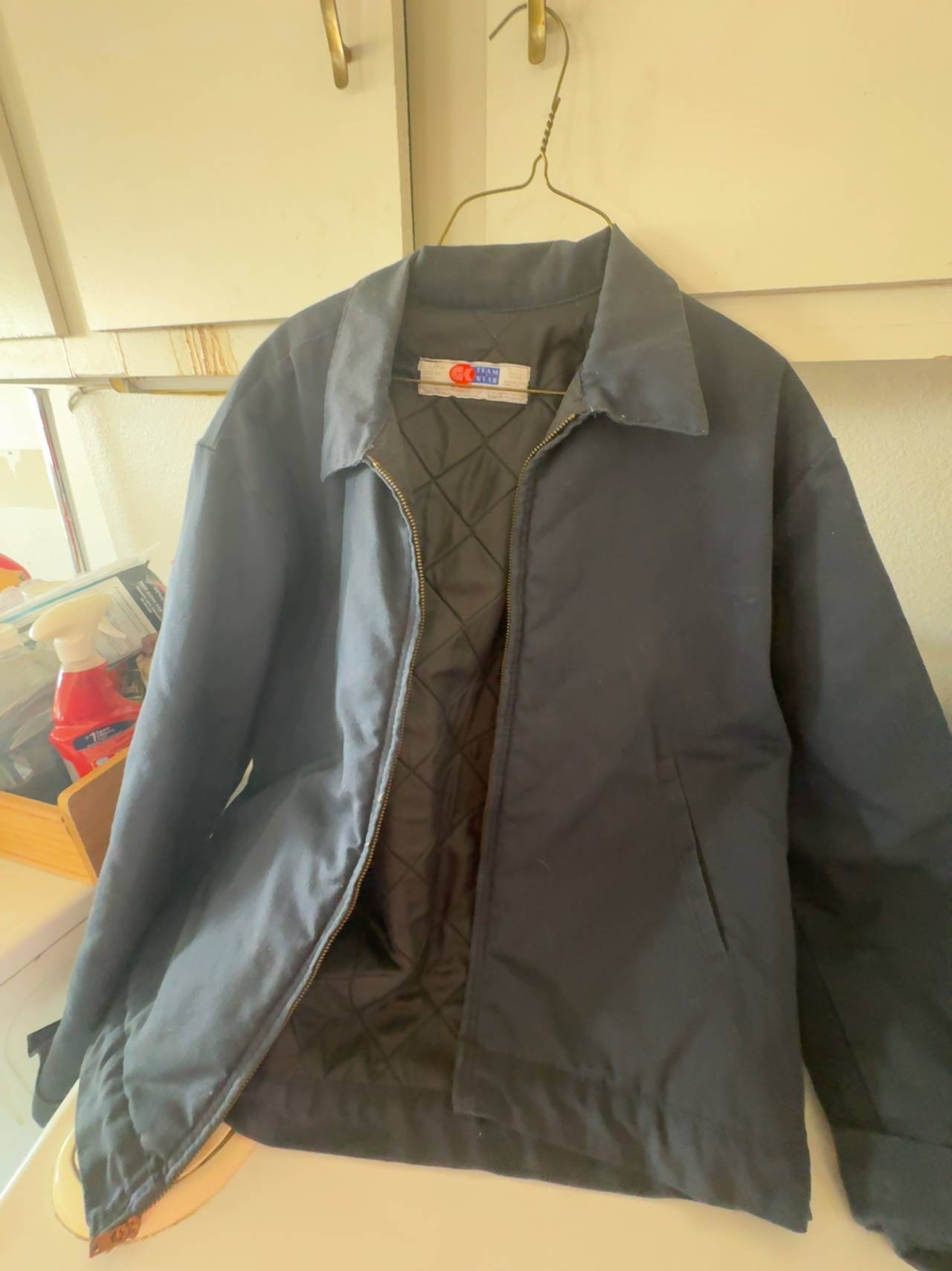 Dickies Work Jacket Dark Grey Vintage
