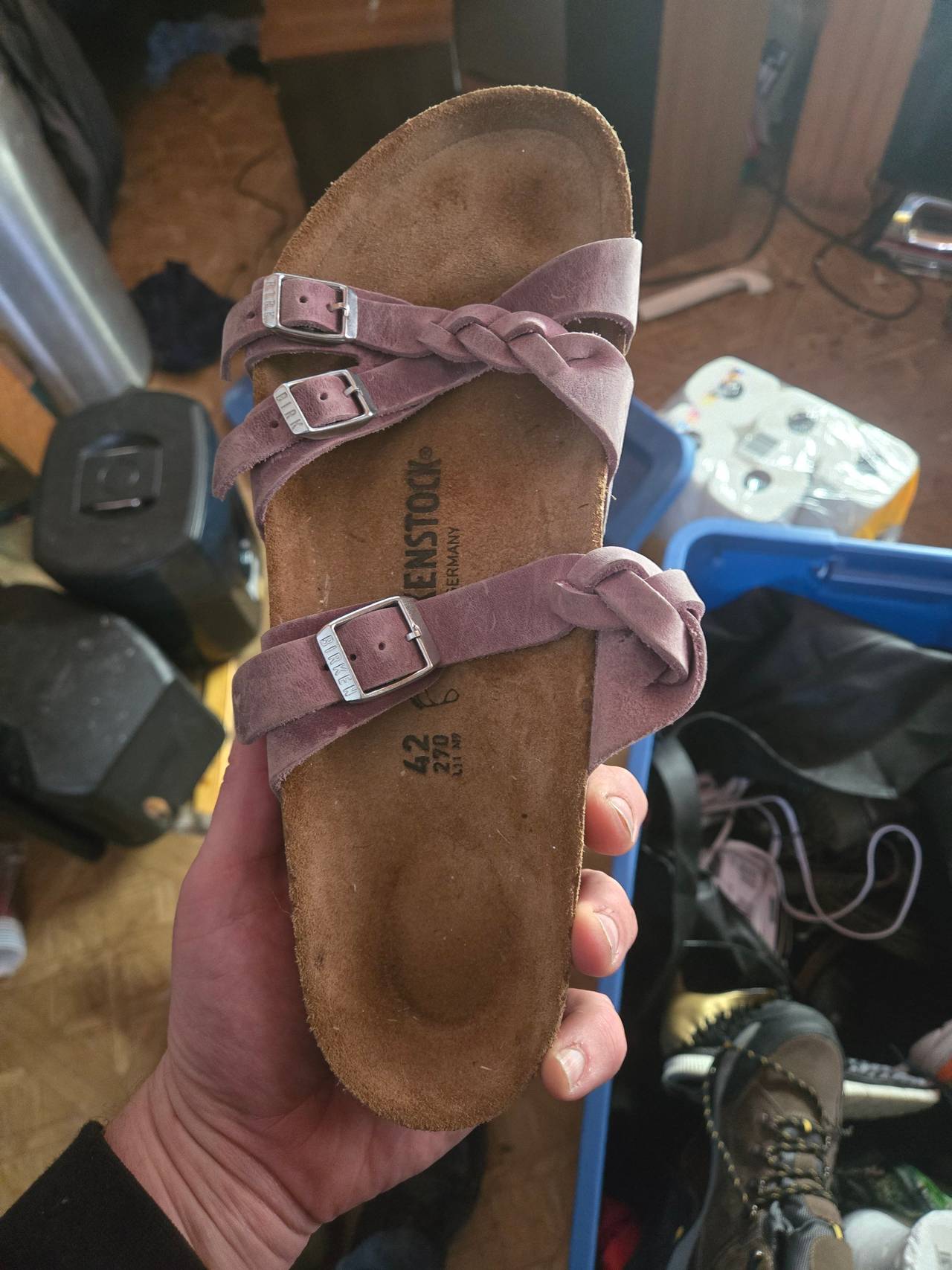 Birkenstock Franca Suede Sandals