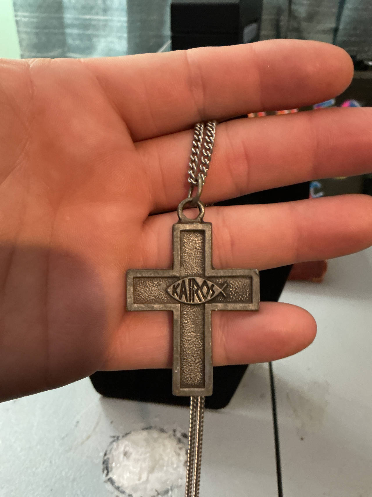 Kairos Prison Ministry Cross Pendant Necklace