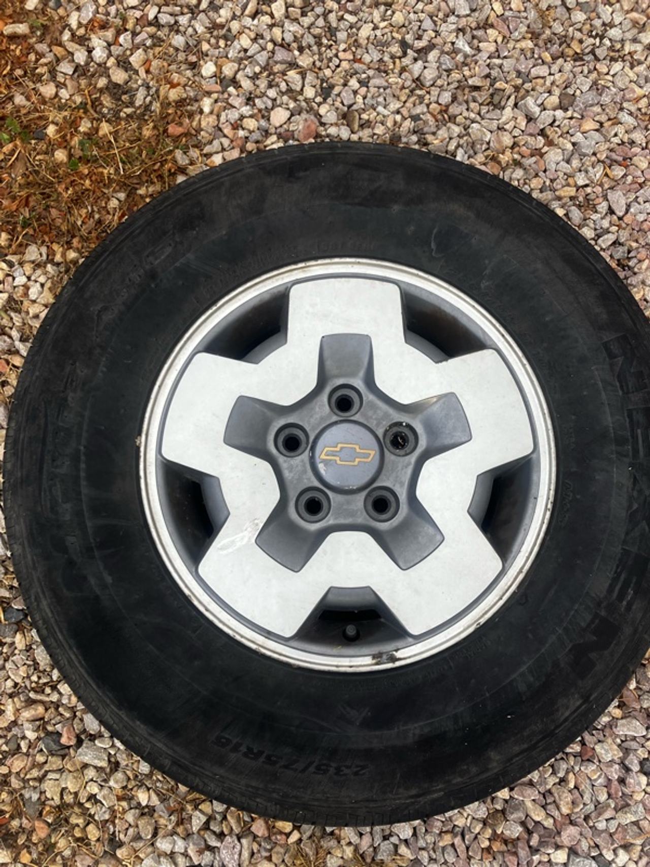 Chevrolet S10 15" Aluminum Wheel Rim
