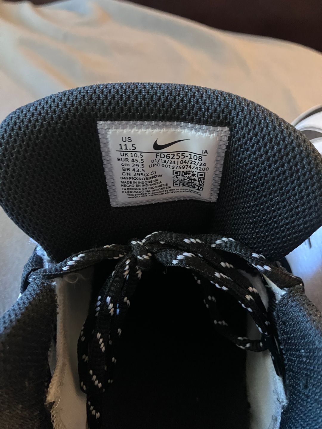 Nike Alpha Huarache Elite 4 Low MCS Baseball Cleats Size 11.5