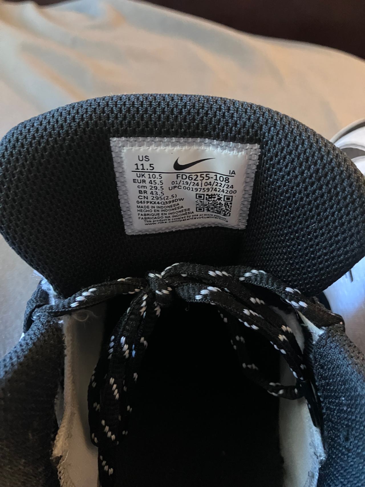 Nike Alpha Huarache Elite 4 Low MCS Baseball Cleats Size 11.5