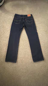 Levi's 505 Regular Fit Jeans Dark Wash - Image 2