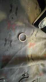 Sterling Silver White Sapphire Channel Set Eternity Ring - Image 2