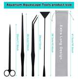 4 in 1 Stainless Steel Aquarium Plant Tool Set - Image 4