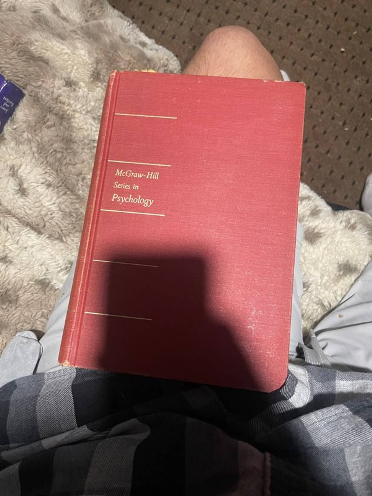 McGraw-Hill Series in Psychology Vintage Hardcover Book