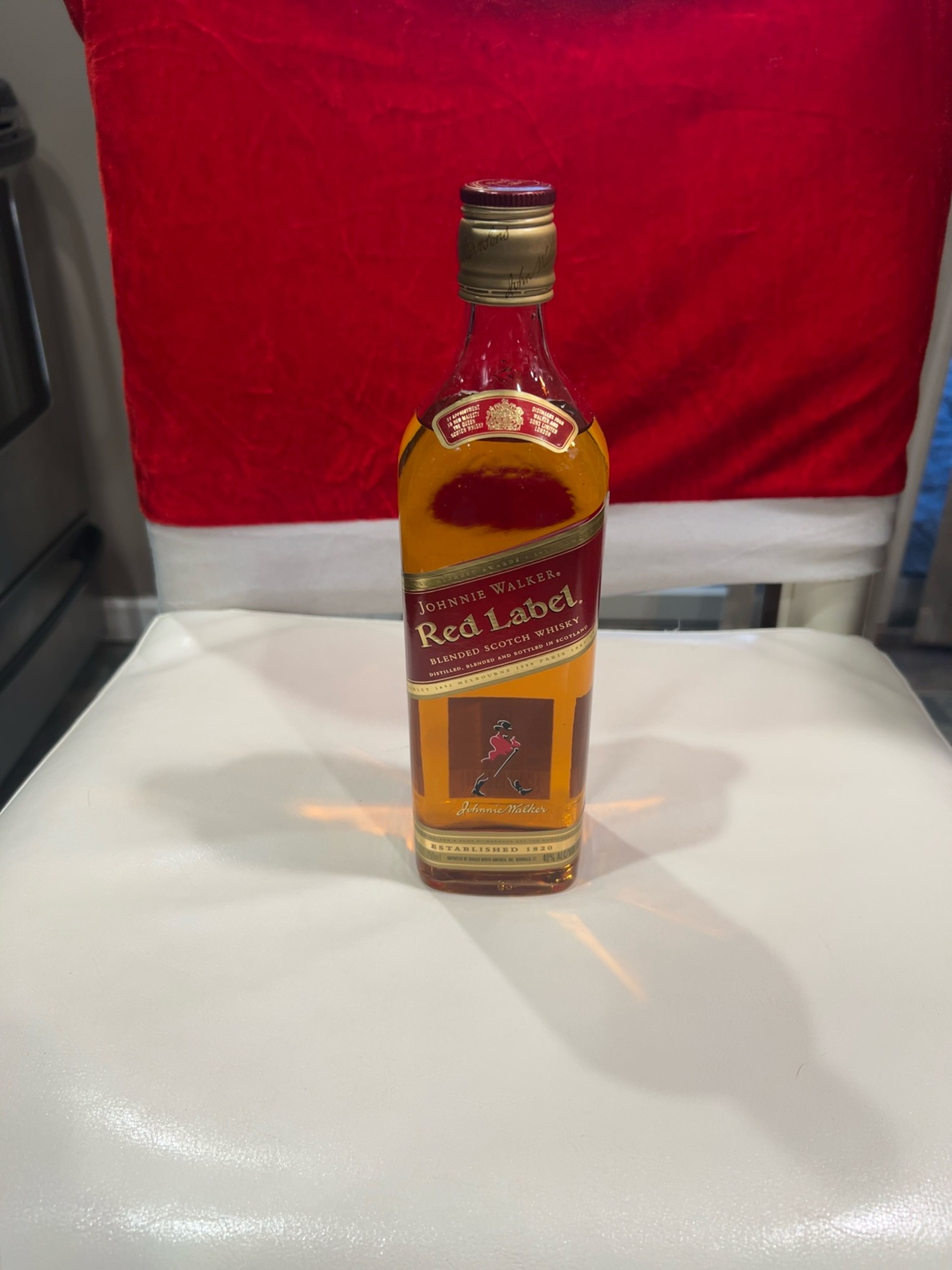 Johnnie Walker Red Label Blended Scotch Whisky 750ml