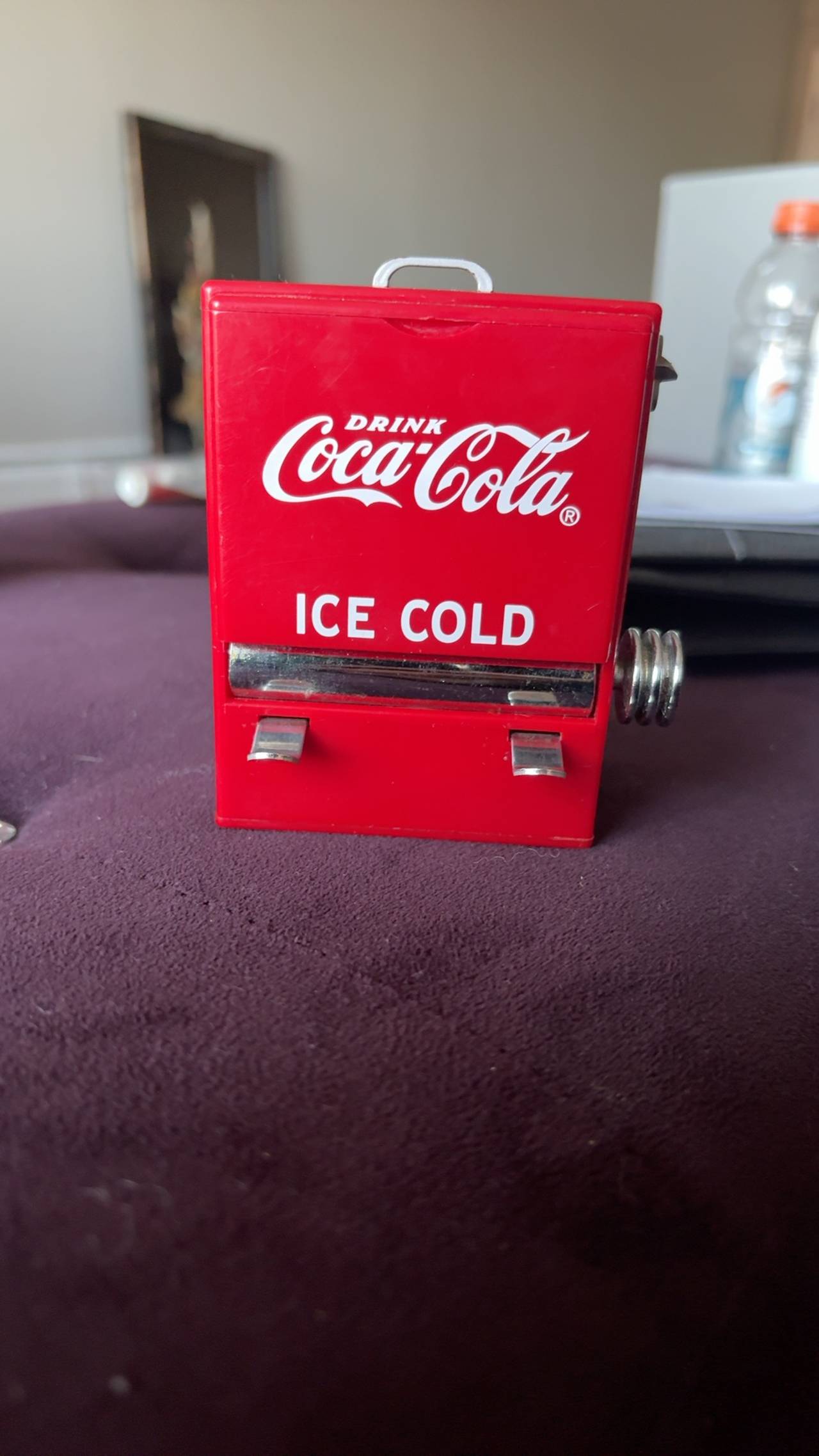 Coca-Cola Vintage Toothpick Dispenser Red/White