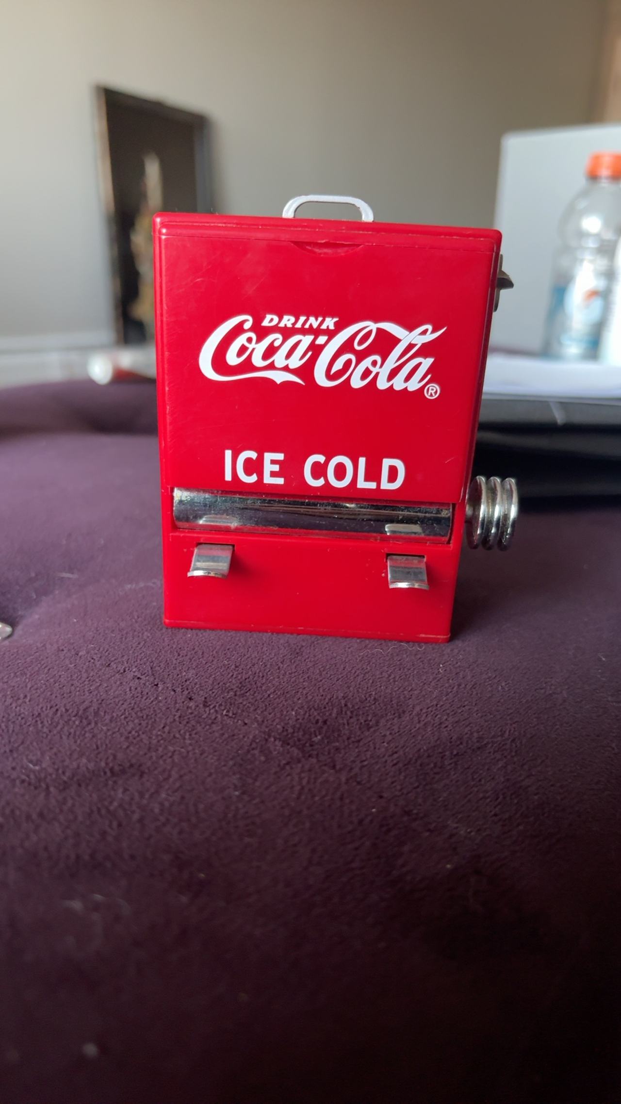 Coca-Cola Vintage Toothpick Dispenser Red/White