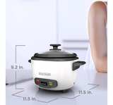 6-Cup Rice Cooker and Food Steamer BLACK+DECKER - Image 5