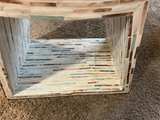 Bone Inlay Starburst Side Table - Image 4