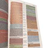 Holman Rainbow Study Bible Color Coded Church Leather Read - Image 4