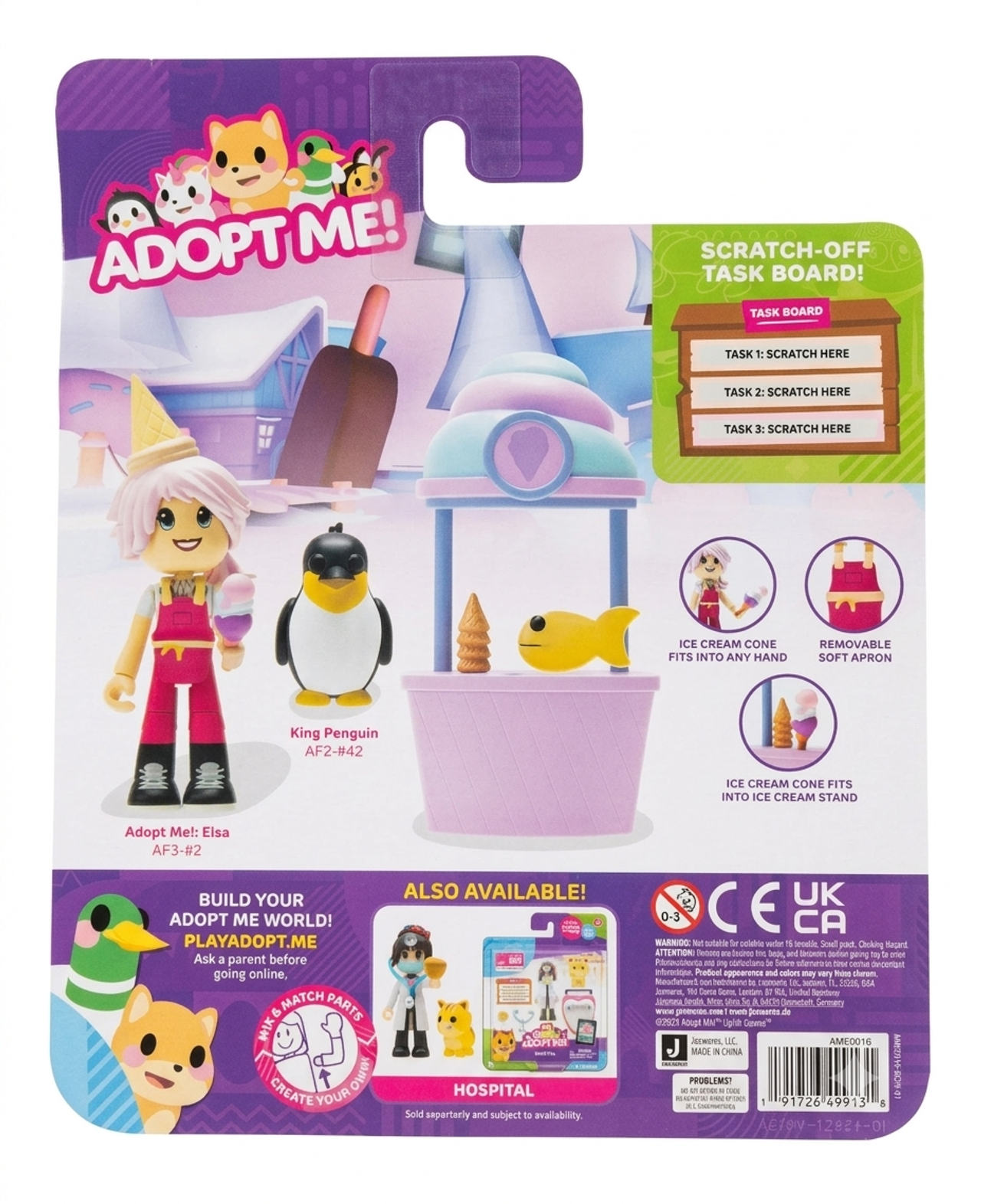 Adopt Me! Ice Cream Parlour Playset with Exclusive Virtual Item Code