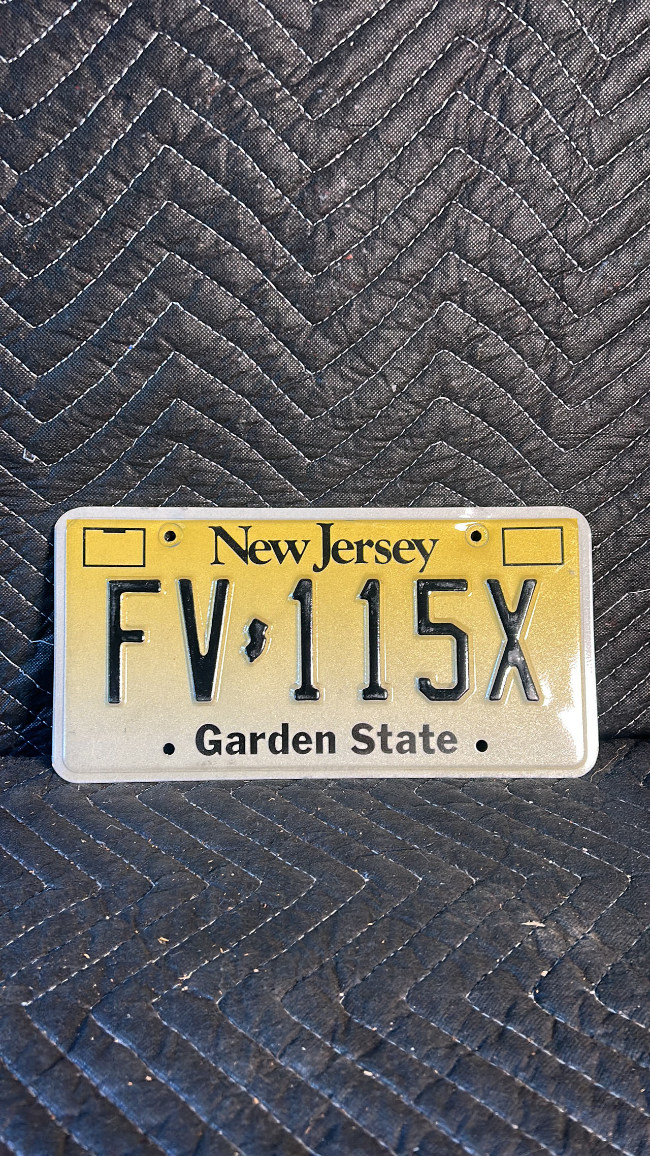 New Jersey License Plate