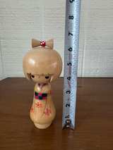 Vintage Japanese Creative KOKESHI Doll – Hand-Painted by EIICHI - Image 2