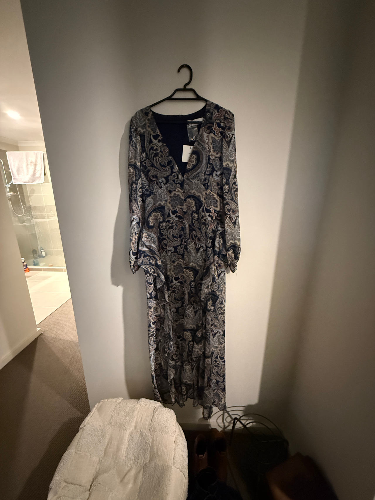 Witchery Paisley V-Neck Maxi Dress