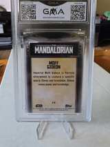 2021 Topps The Mandalorian Moff Gideon #C9 Characters GMA 8.5 - Image 1