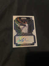 2022 Panini Prizm Rookie Autographs Jacob Robson Baseball Card - Image 1