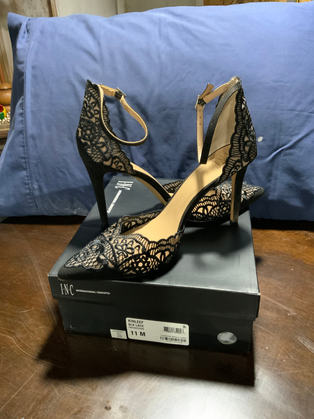 INC International Concepts Kinlee Lace Dress Sandals