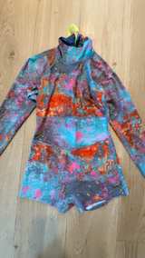 TutuBlue Women's UPF 50 Full-Body Sun Suit Koi Pond Print: small - Image 1