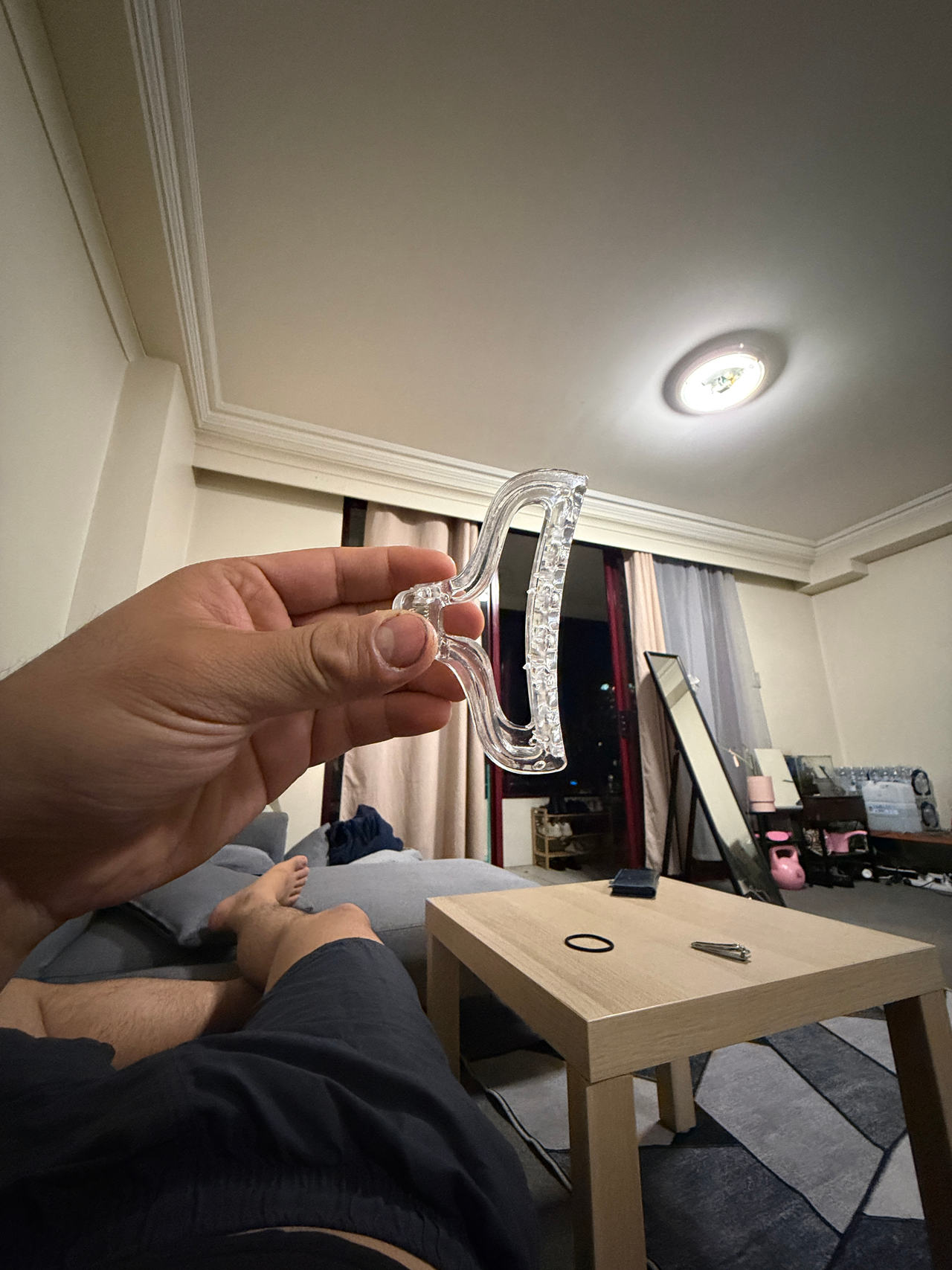Acrylic Hair Claw Clip